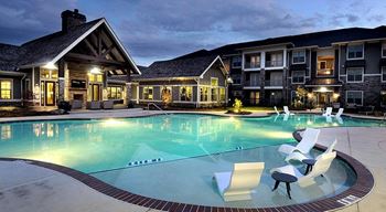 Twilight pool